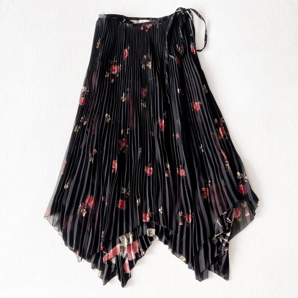 WILFRED Floral Pleated Skirt